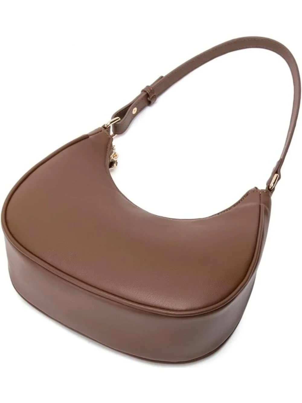 Cute Crescent Shoulder Bag for Women | Hobo Tote Handbag & Mini Clutch with